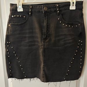 Large studded skirt